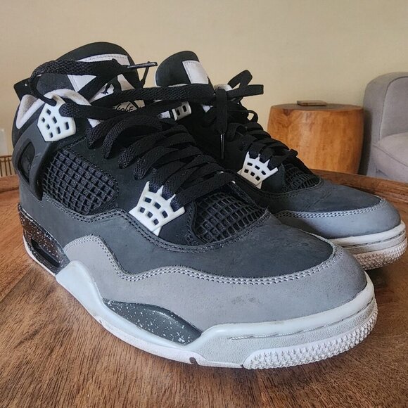 Nike Air Jordan 4 IV Retro Fear Black White FQ8138-002 Sneakers Shoes Mens 11 main image 15